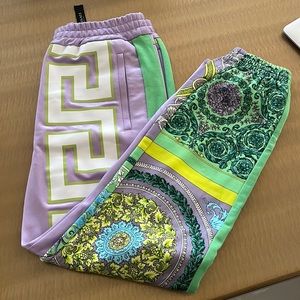 Versace Purple Jogger Pants